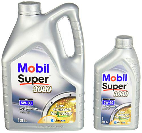 Mobil 153659 Aceite de motor de marcha suave Super 3000 XE 5W-30