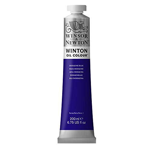 Winsor &amp; Newton Winton Pintura al óleo, Azul dioxaciona, 200 ML