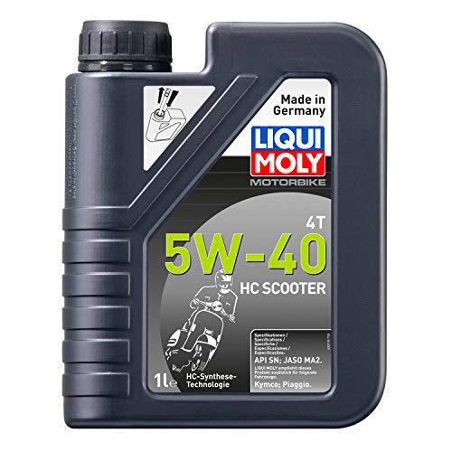 Liqui Moly 20829 - Aceite de Motor, Moto, 4T, 5W-40