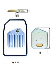 Siervo HX 163 Kit de aceite