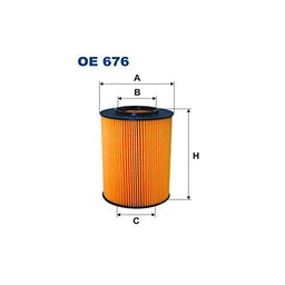 Filtron OE676 Bloque de Motor