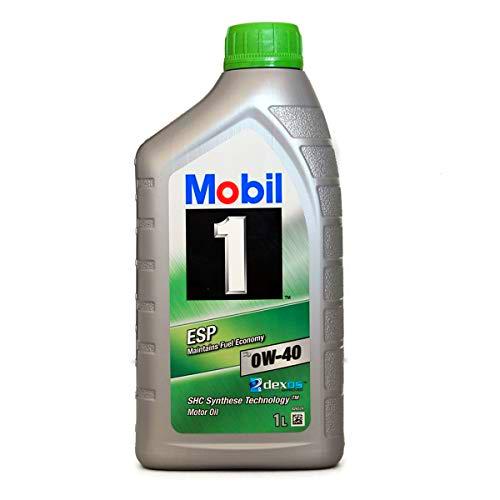 Mobil 1 151500 ESP X3 0W-40, Aceite de Motor para Coches, 1 Litro