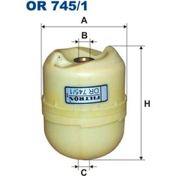 Filtron OR745/1 Bloque de Motor