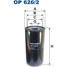 Filtron OP626/2 Bloque de Motor