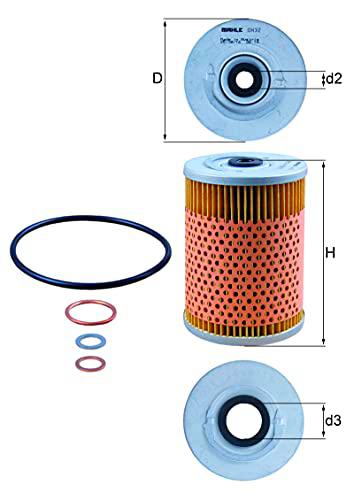 Knecht OX 32D Filtro de aceite