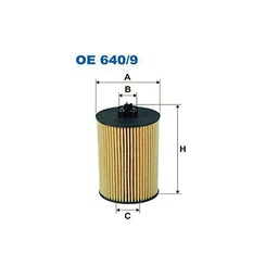 Filtron OE640/9 Bloque de Motor