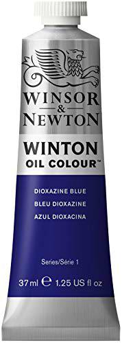 Winsor &amp; Newton Winton Pintura al óleo, Azul dioxacina, 37 ML