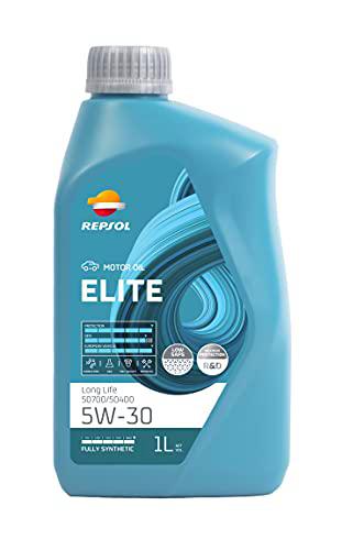 Repsol Aceite de Motor para Coche, Elite Long Life 50700/50400 5W30, 1L