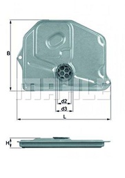 knecht HX 45 Filtro motor